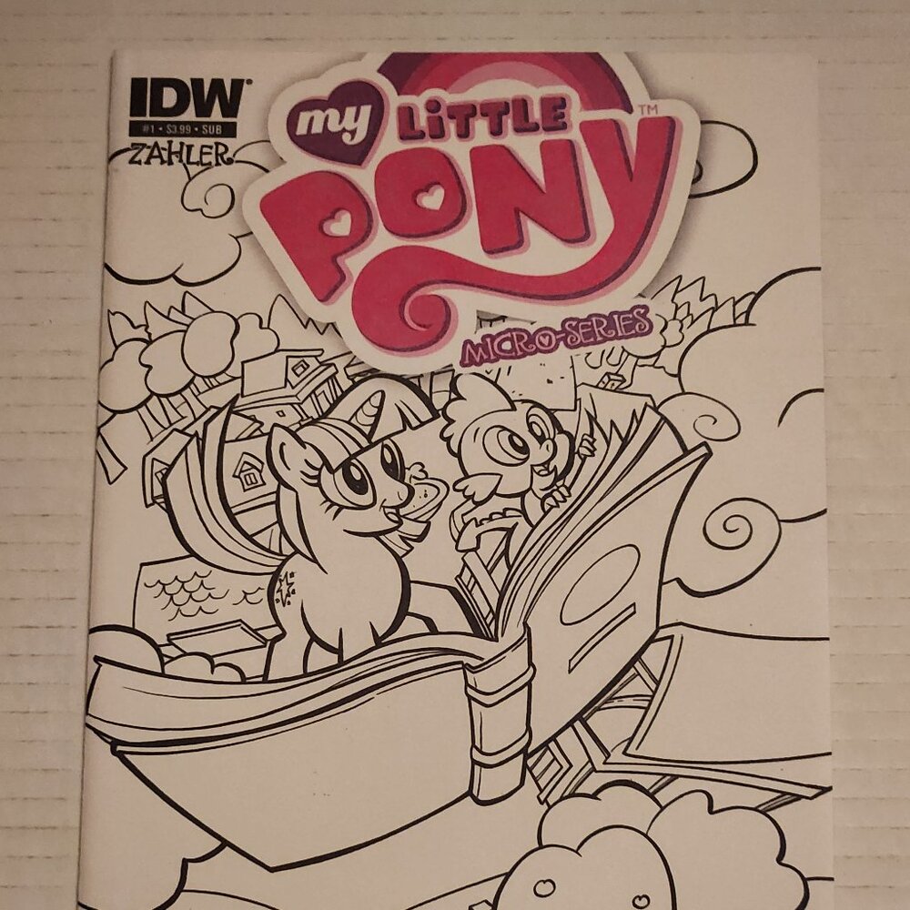 My Little Pony: Micro-Series #1SUB (2013) IDW, featuring Twilight Sparkle, NM
